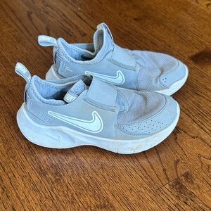 Nike Kids Light Blue Slip-On Sneakers